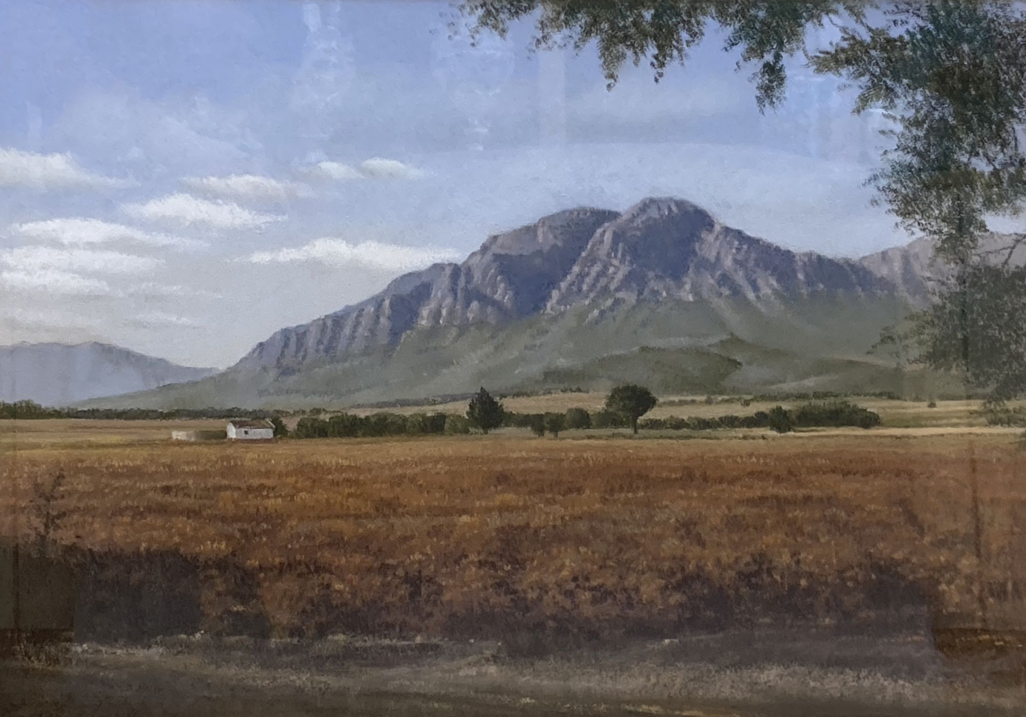 W. Ron Campbell (1930-2012), pastel, South African landscape, signed, 46 x 66cm